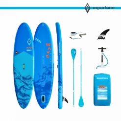 Aquatone Wave Plus 11’0″ Inflatable SUP + Paddle Package 2023