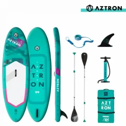 Aztron Lunar 2 9’9″ Inflatable SUP + Paddle Package 2022