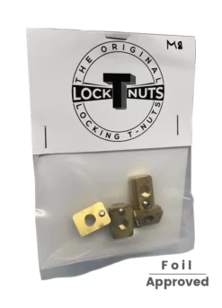 Locking T-Nuts M8 (x4)
