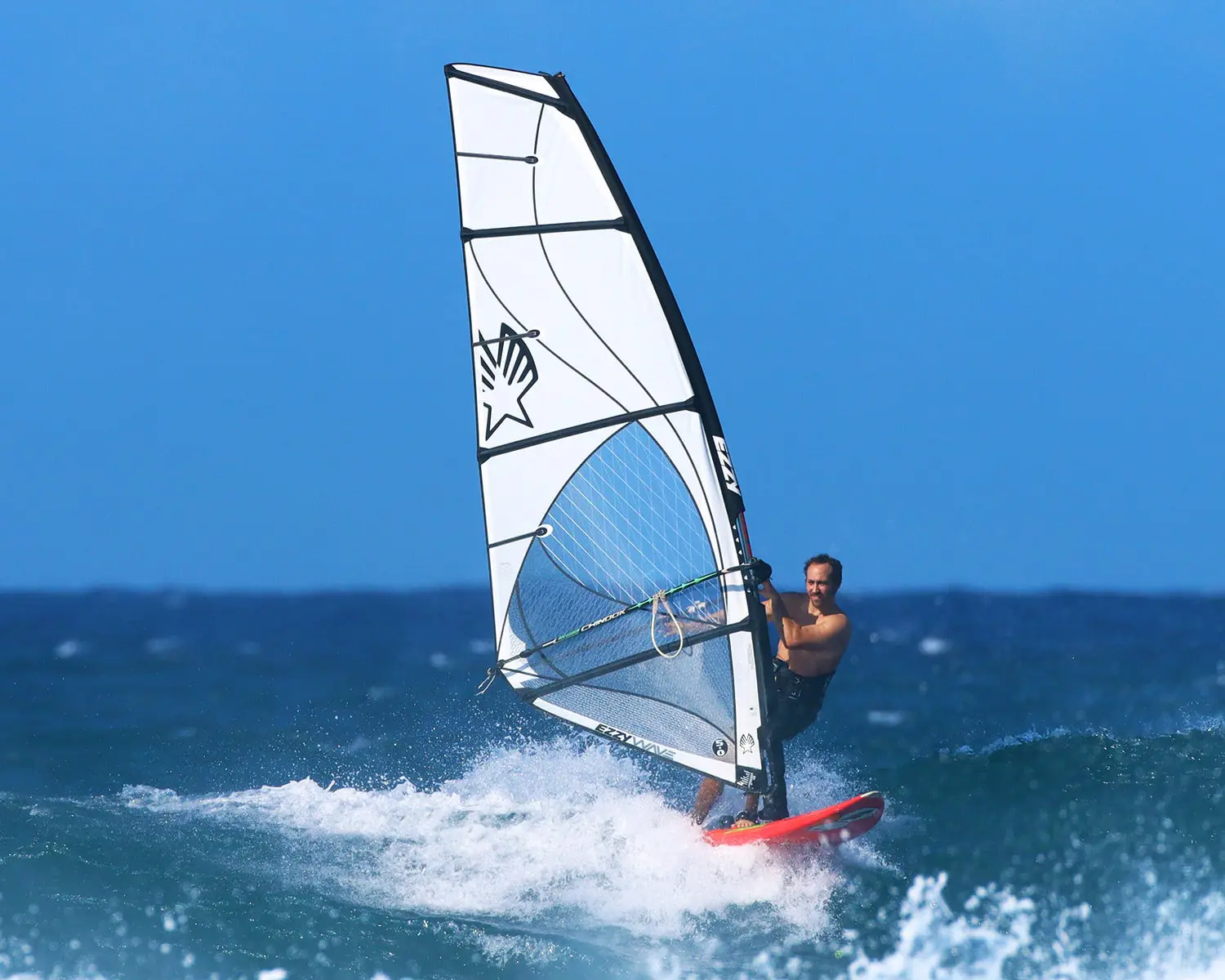 Ezzy Wave Windsurfing Sail 2023 - Image 2