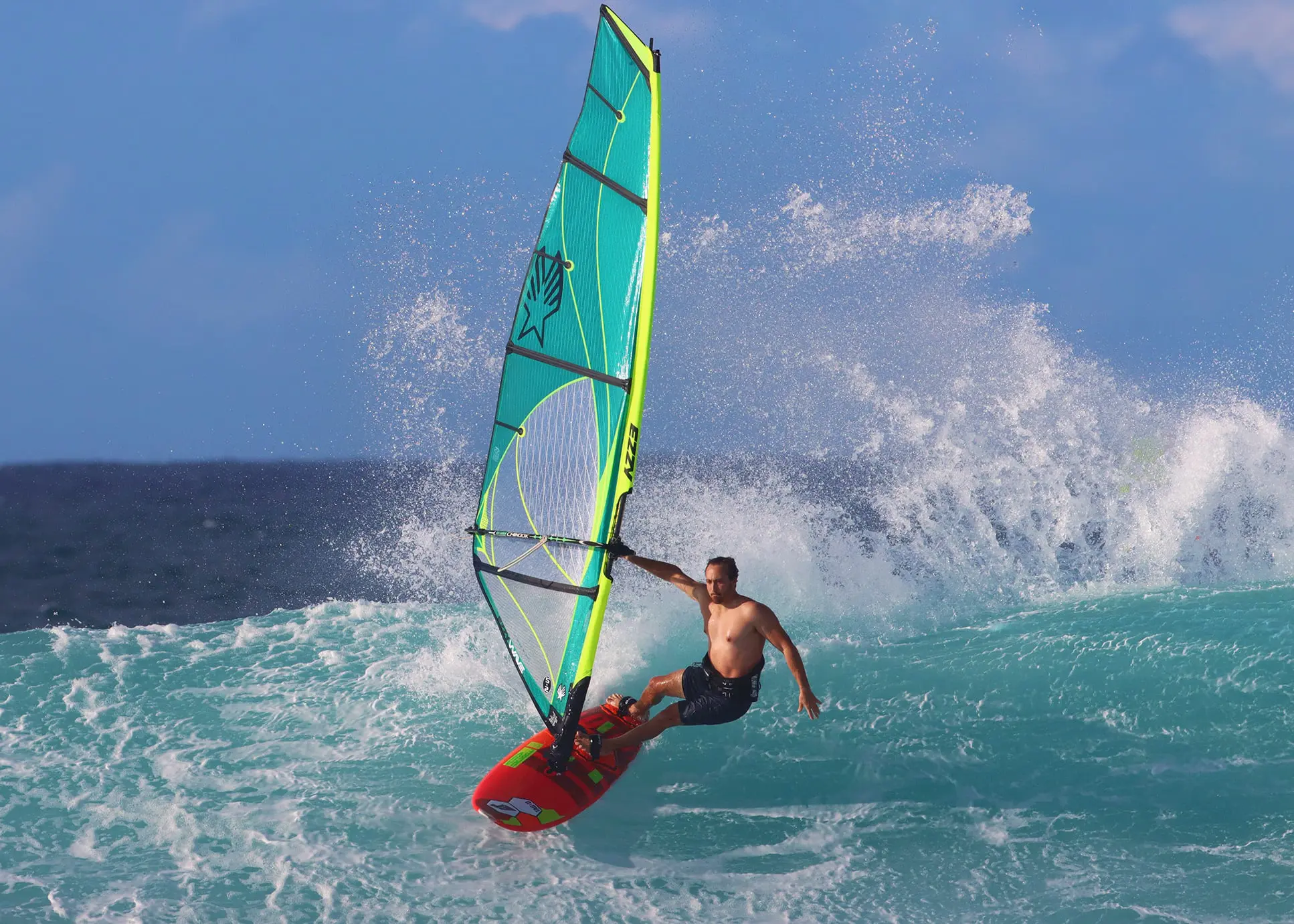 Ezzy Wave Windsurfing Sail 2023 - Image 3