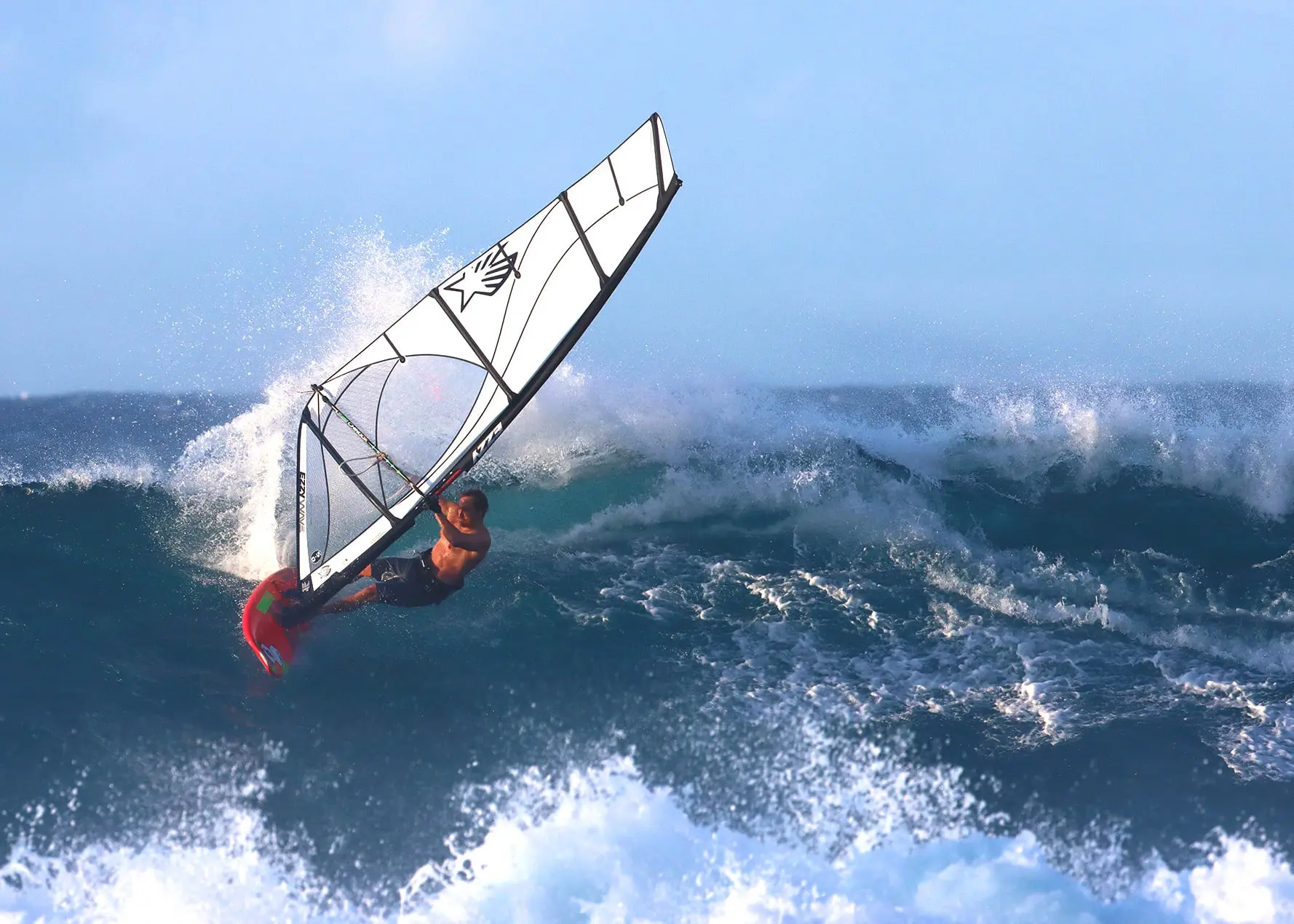 Ezzy Wave Windsurfing Sail 2023 - Image 4