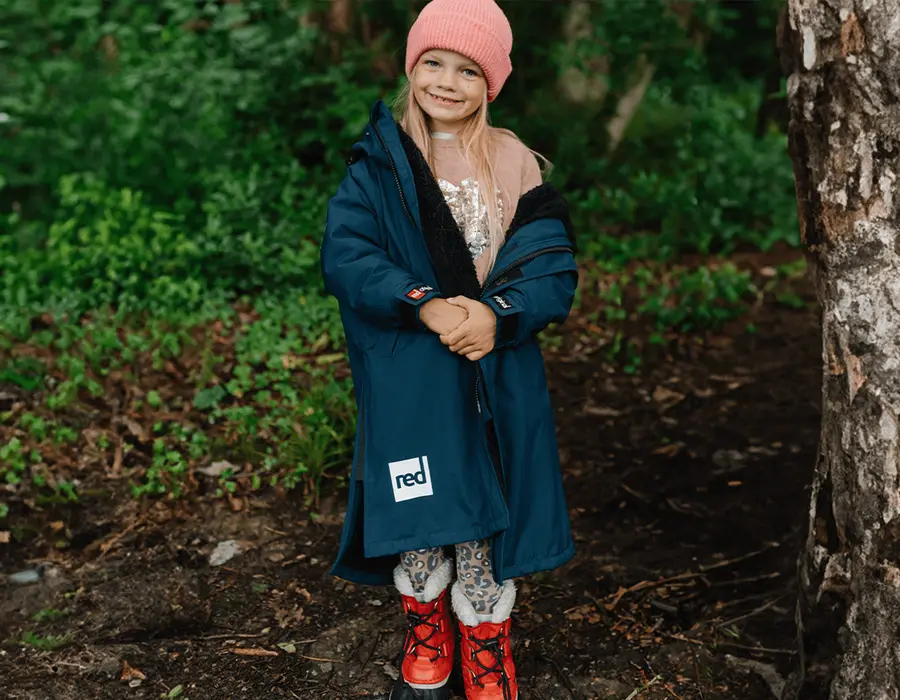 Red Kid’s Dry Pro Long Sleeve Junior Jacket - Image 3