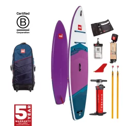 Red Paddle Co Sport 11’0″ Purple Inflatable MSL SUP Package