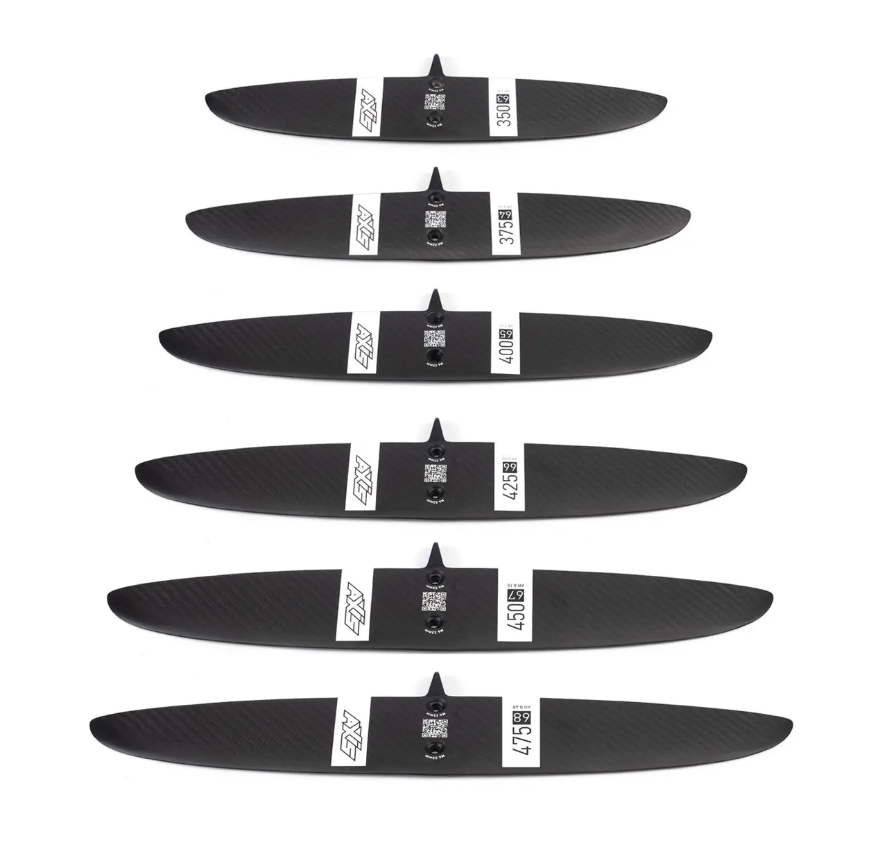 Axis Progressive Carbon Rear Wing Set