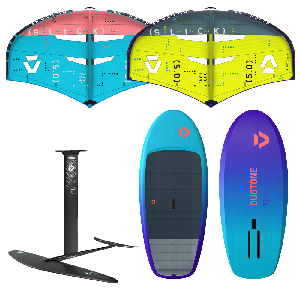 Duotone Slick Wing, Sky Free Board & Foil Package 2024