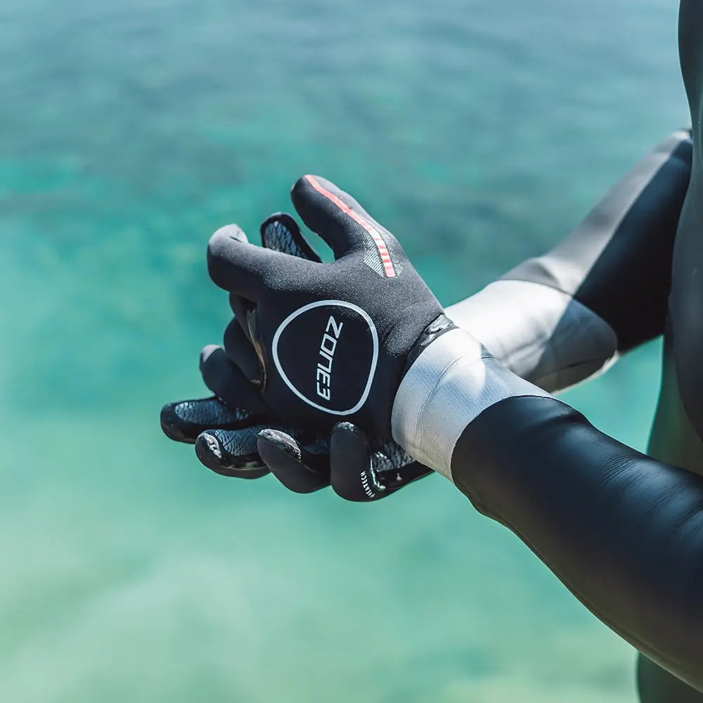 Zone3 Neoprene Heat Tech Swim Gloves - Image 4