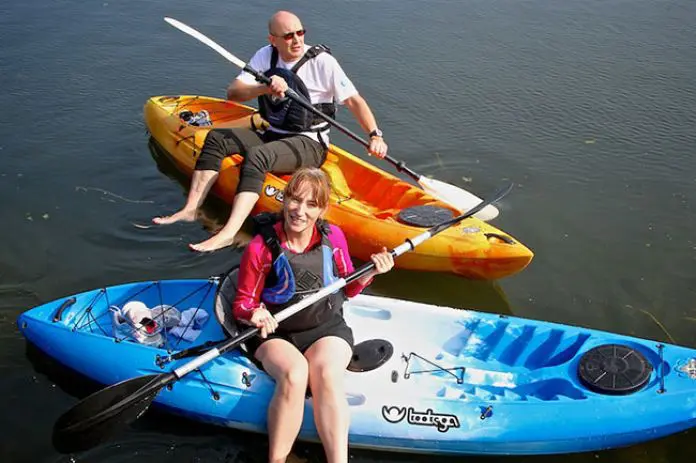 Tootega Kinetic 100 Hydrolite Kayak – Purple - Image 2